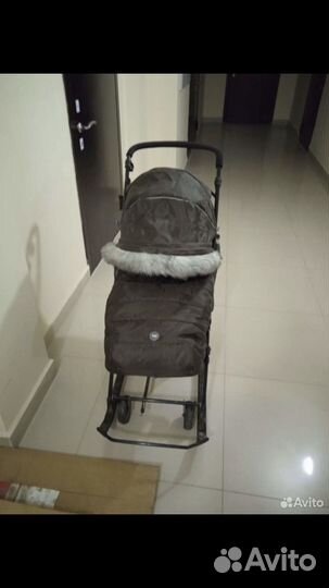 Коляска санки