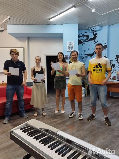 Занятия по вокалу