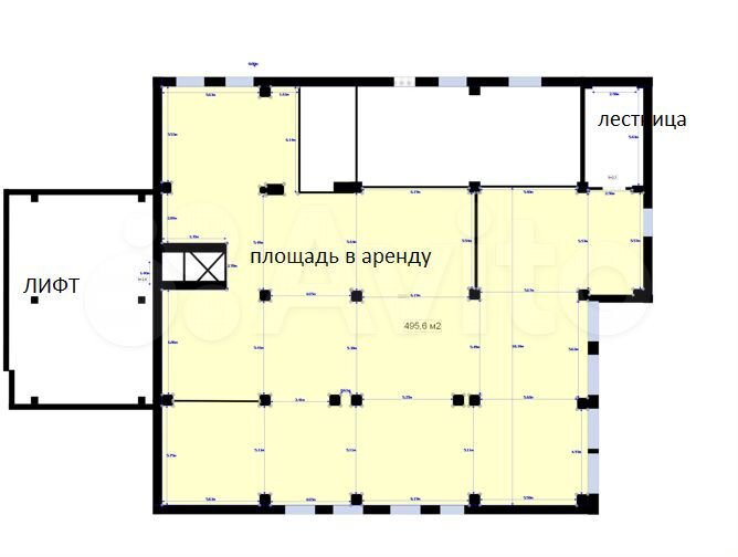 Торговая площадь, 495 м²