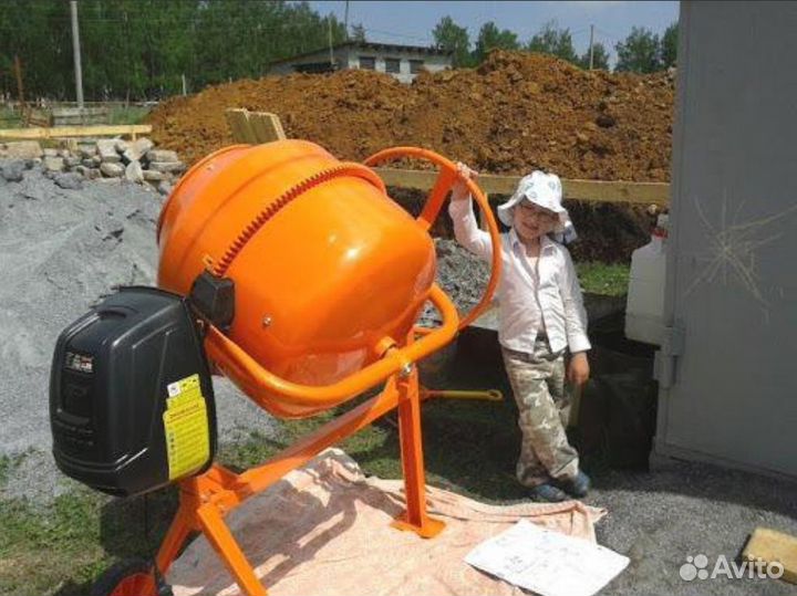 Бетономешалка в аренду (доставка)