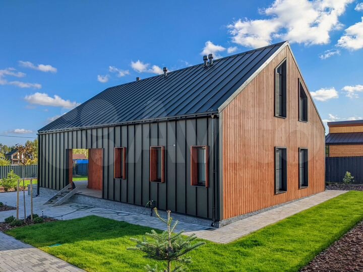 Коттедж 137 м² на участке 1 сот.