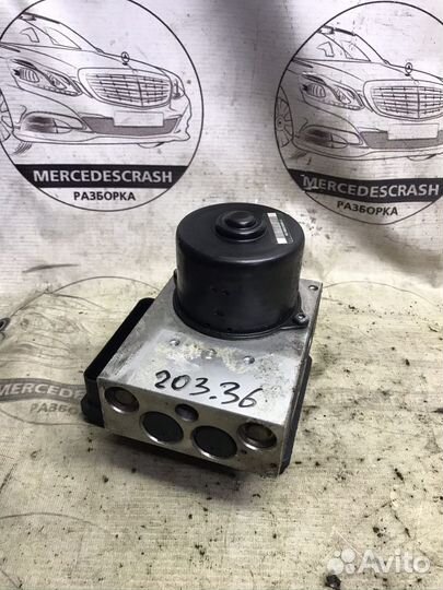 Блок abs Мерседес w203
