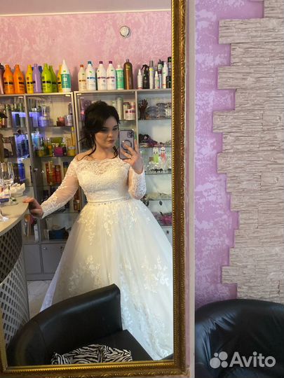 Свадебное платье 46 48размер