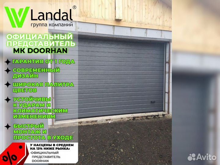 Автоматические гаражные ворота