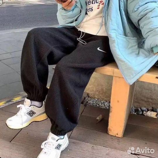 Штаны Nike теплые барашек