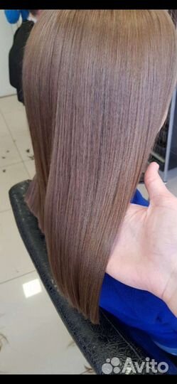 Кератиновое выпрямление волос.Ботокс