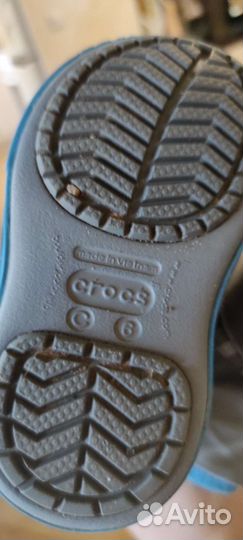 Сапожки crocs c6