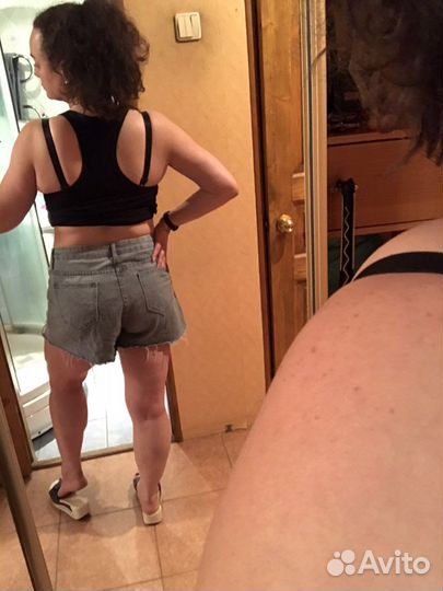 Шорты джинсовые женские 48