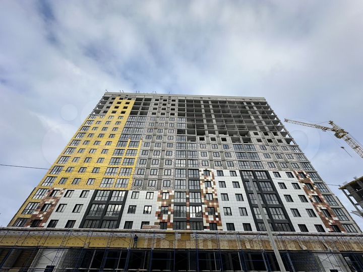 1-к. квартира, 47,4 м², 12/17 эт.