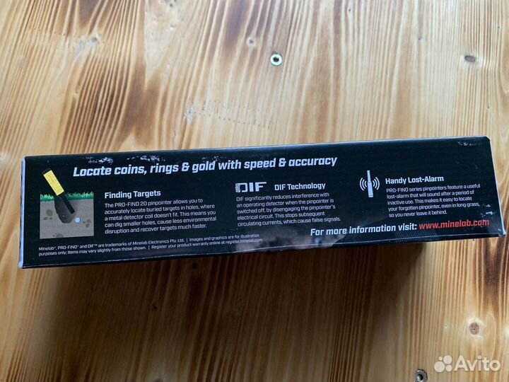 Пинпойнтер металлоискатель Minelab Pro-Find 20