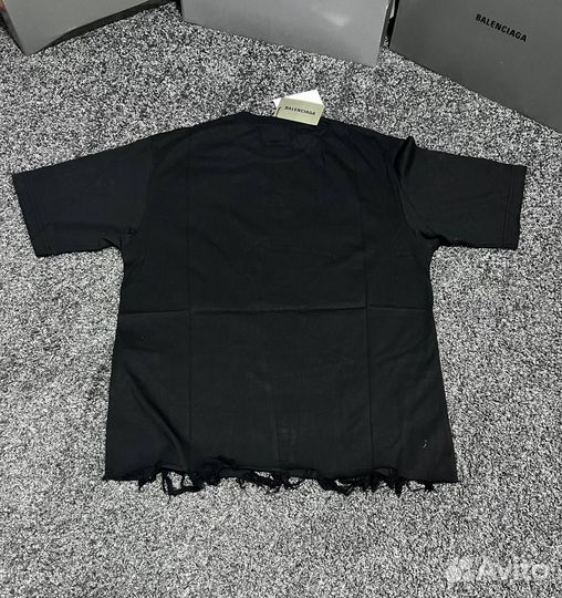 Balenciaga Unity 23SS Distressed T-Shirt