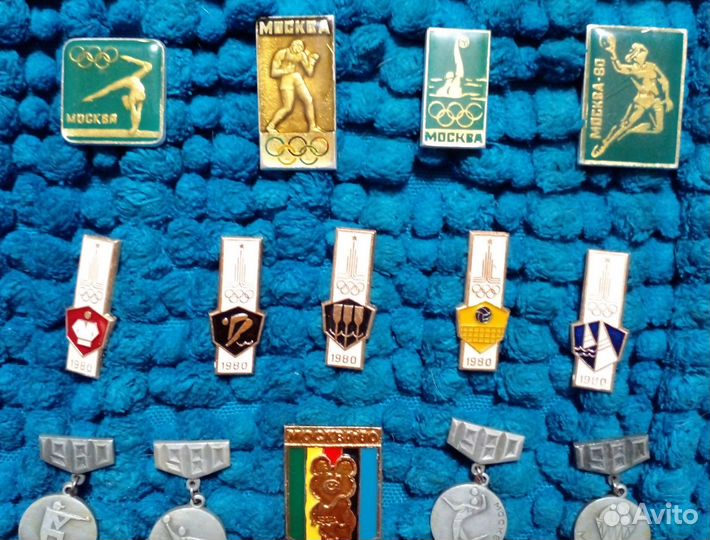 Значки СССР на тему 