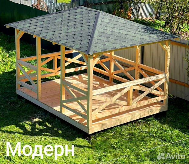 Беседка для дачи