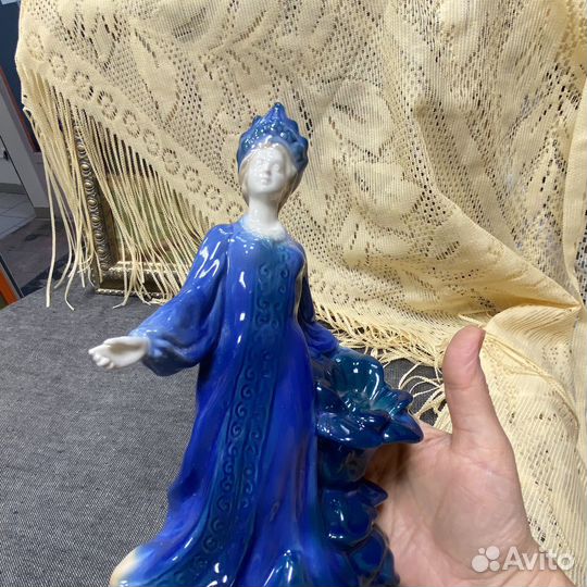 Статуэтка Хозяйка Медной Горы, Гжель хк