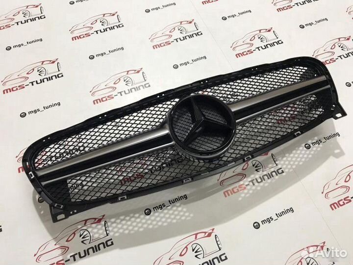 Решетка GLA в стиле AMG 45 Chrome 17+