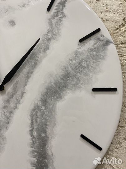 Настенные часы (эпоксидная смола)