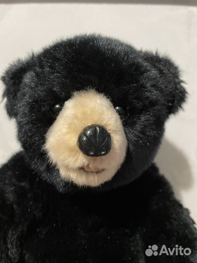 Мягкая игрушка черный медведь