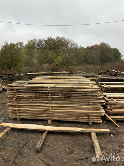 Необрезная доска липа 1 сорт 50 мм термо