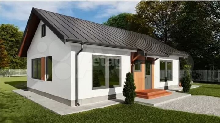 Дом 81 м² на участке 9 сот.