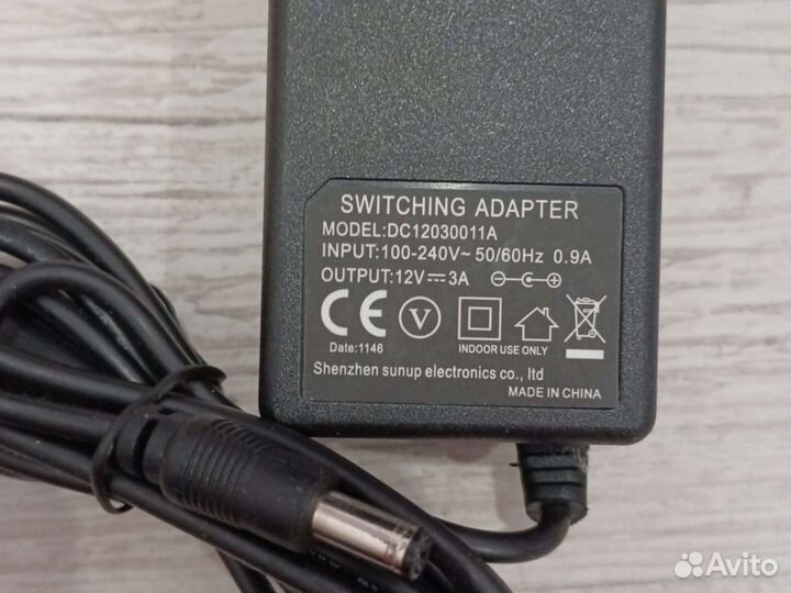 Адаптер блок питания 12v