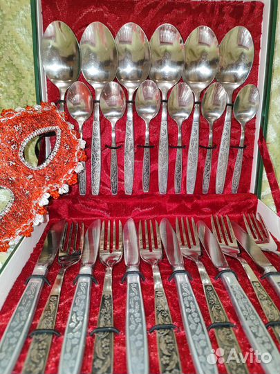Набор столовых приборов зиш,СССР нержавейка
