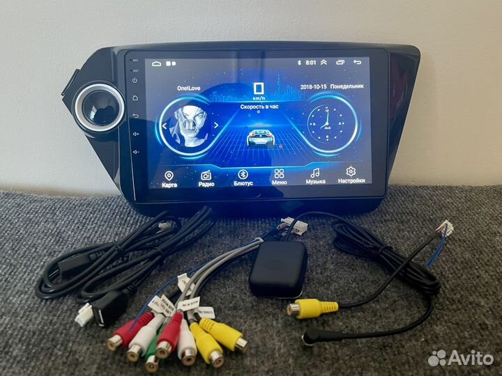 Магнитола 2/32 на Kia Rio 3 android