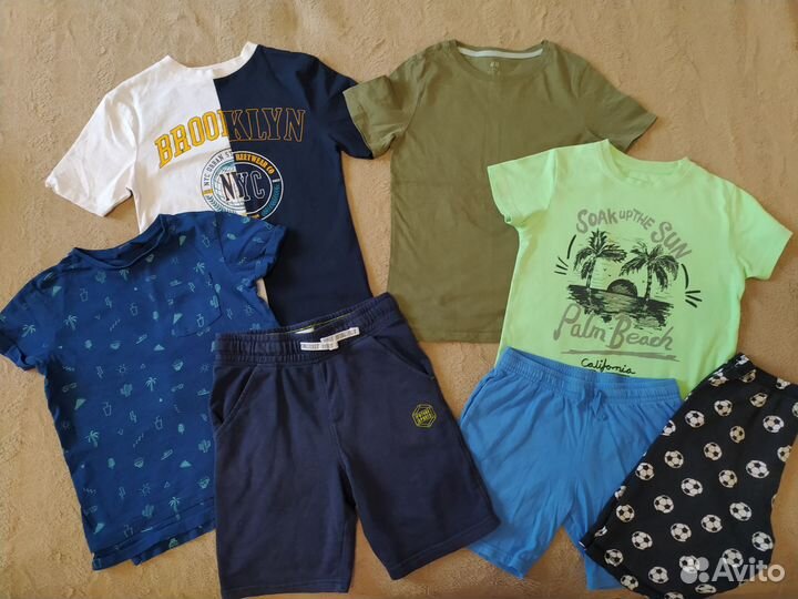 Пакет вещей для мальчика 122 128 см Next