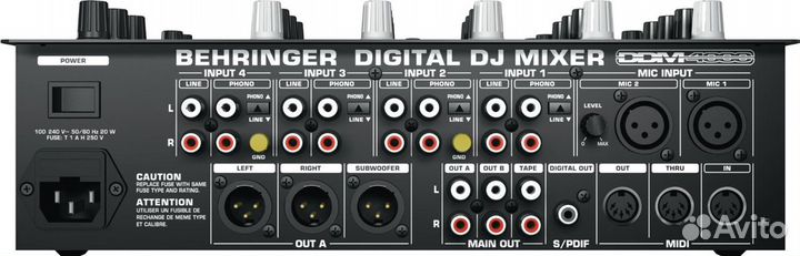 DJ-пульт Behringer DDM 4000 Digital PRO Mixer