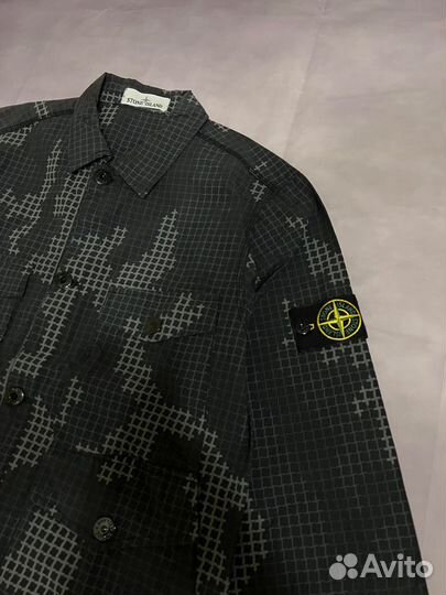 Куртка Stone Island Grid Camo оригинал