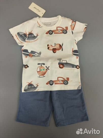 Костюм футболка и шорты 110, 116, 122, 128