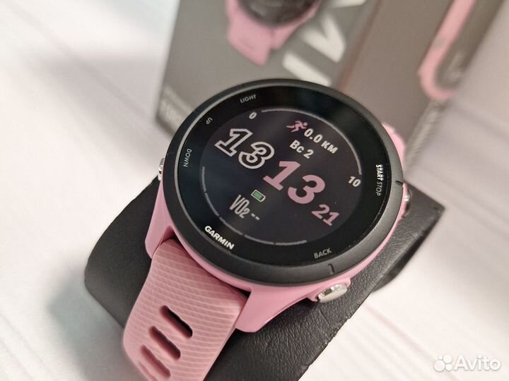 Часы Garmin Forerunner 255S Light Pink & pink band