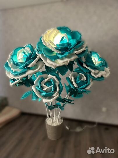 Ростовой цветок светильник из изолона