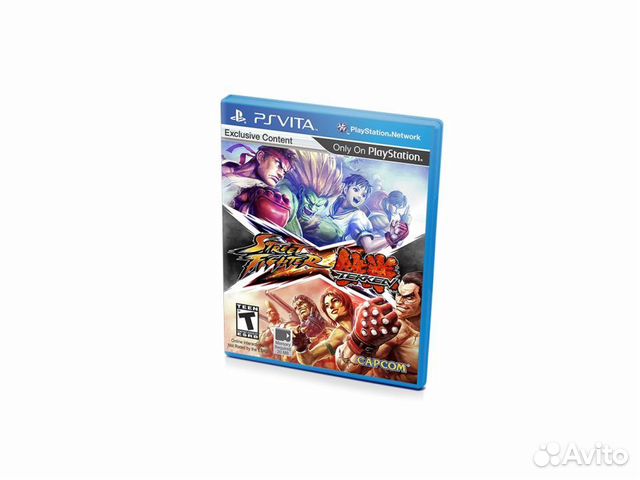 Street Fighter X Tekken, б/у, английский (vita)