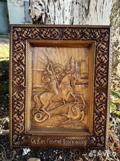 Икона из дерева