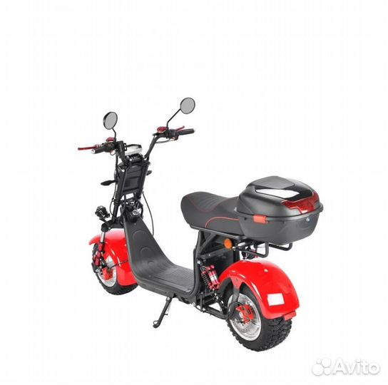 Электроскутер CityCoco White Siberia Pro 2500W