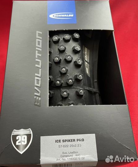 Schwalbe ICE spiker PRO evolution, 29