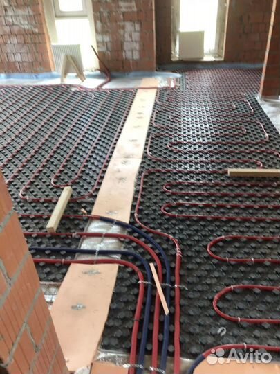 Полусухая стяжка пола 24 часа