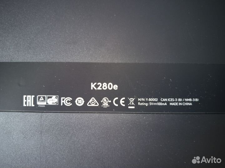Клавиатура Logitech k280e