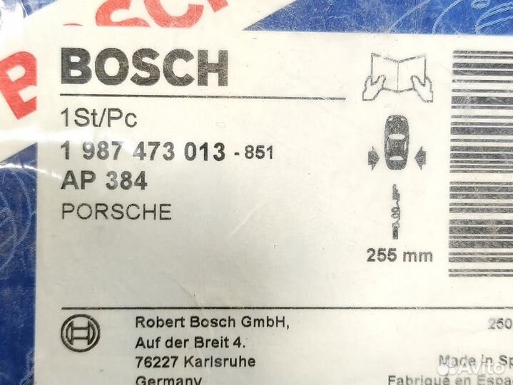 Датчик износа колодок Porsche Cayenne