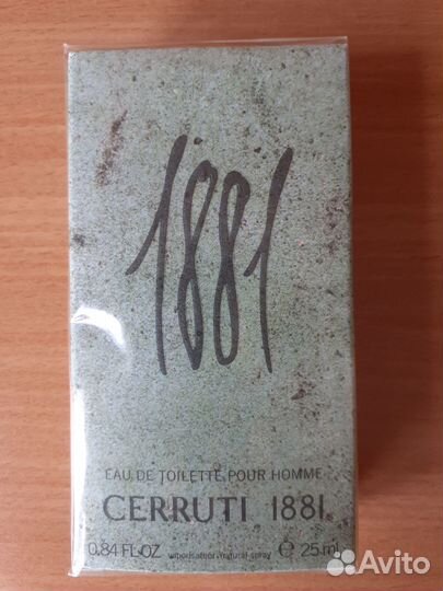 Мужская туалетная вода Cerruti 1881 25 ml