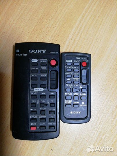 Пульты для видеокамер sony