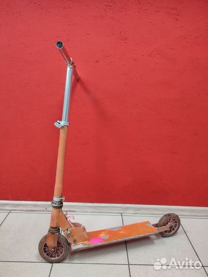 Самокат (оранжевый)