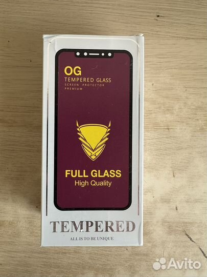 Защитное стекло OG, разные модели на айфон