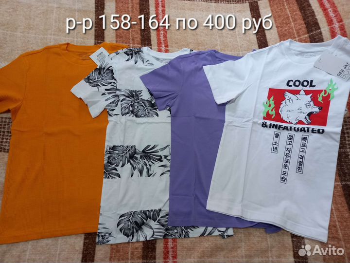 Футболки 158-164,170(42).шорты 164