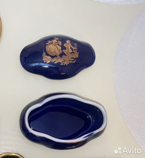 Шкатулка миниатюрная limoges