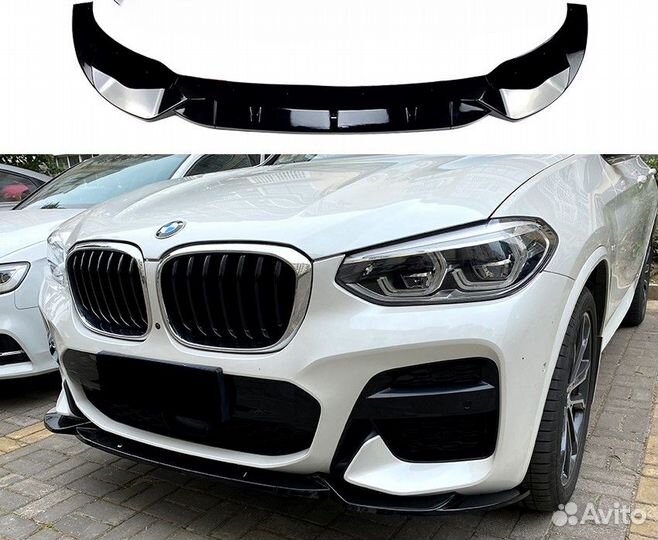 Губа бампера BMW X3 G01 X4 G02 Сплиттер