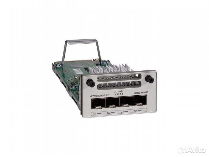 Сетевой модуль для коммутаторов Cisco C9300-NM-4G