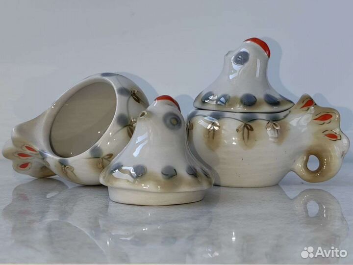 Фарфоровые солонки СССР