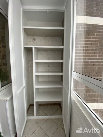 Влагостойкий шкаф на балкон на заказ с доставкой