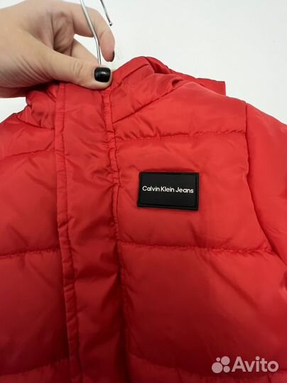 Calvin klein детская куртка демисезонная